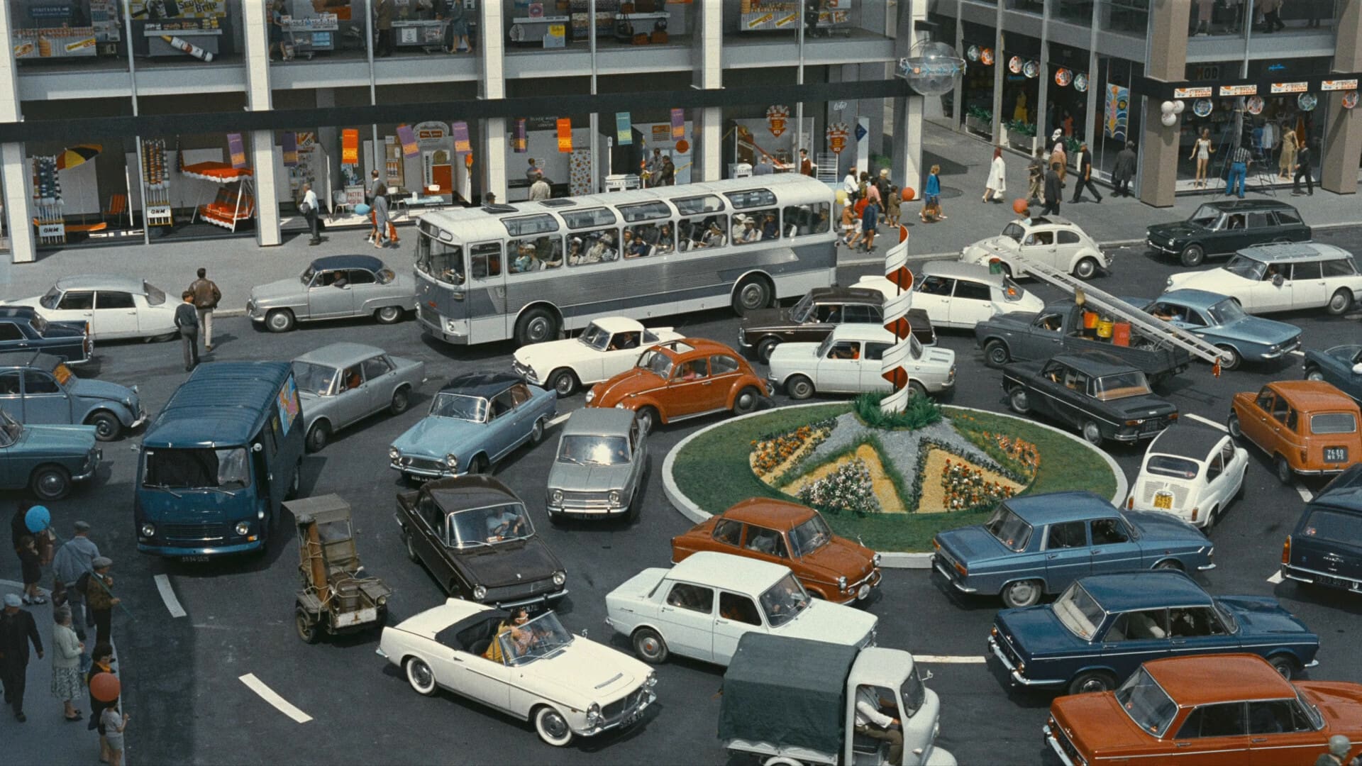 Jacques Tati inimitably satirizes the waste of industrialism in PlayTime